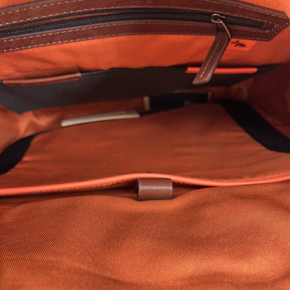 Radley Clerkenwell Large Flapover Backpack Gray - Picture 4 of 6